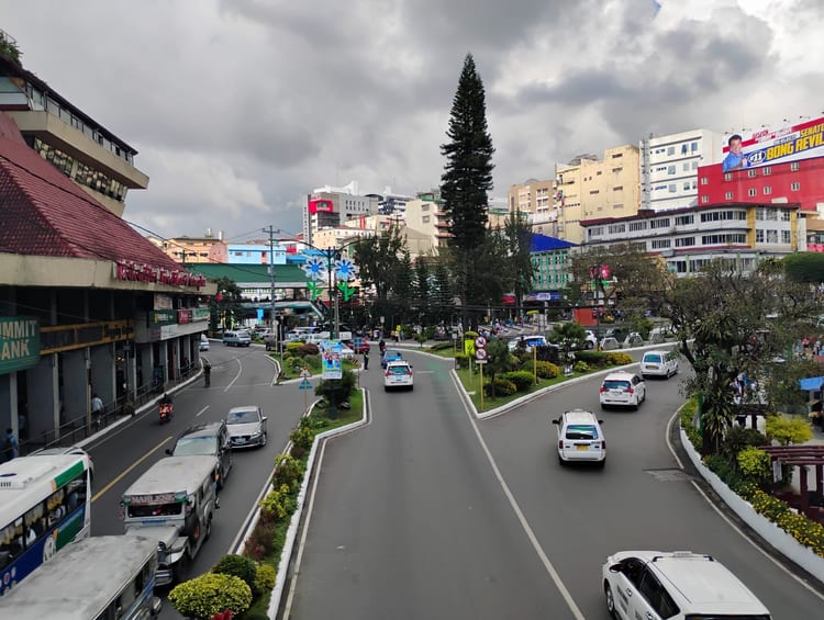 碧瑶 Session Road 与 Magsaysay 大道街景